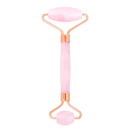 Rola masaj facial cuart roz