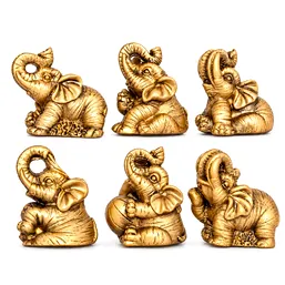 Set 6 elefanti norocosi