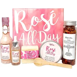 Set de baie ulei esențial Trandafir