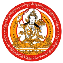 Sticker Victorie Manjushri Buddha pentru succes la examene și carieră
