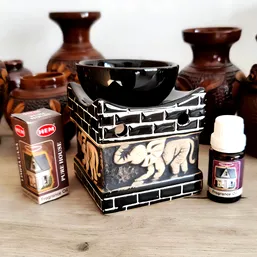 Lampa aromaterapie zid cu elefant trompa in sus