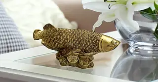 Imagine Semnificația peștelui Arowana și cum se folosește în feng shui