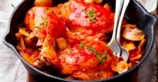 Imagine  Descoperă una dintre rețetele preferate ale lui Napoleon – pui Marengo