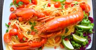 Imagine  O delicatesă de gătit cel puțin o dată în viață – paste cu homar