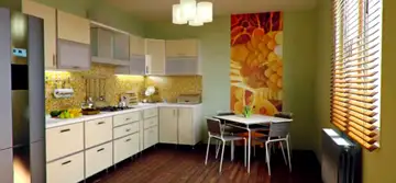 Amenajarea  bucătăriei cu bun feng shui și combinații de culori potrivite 