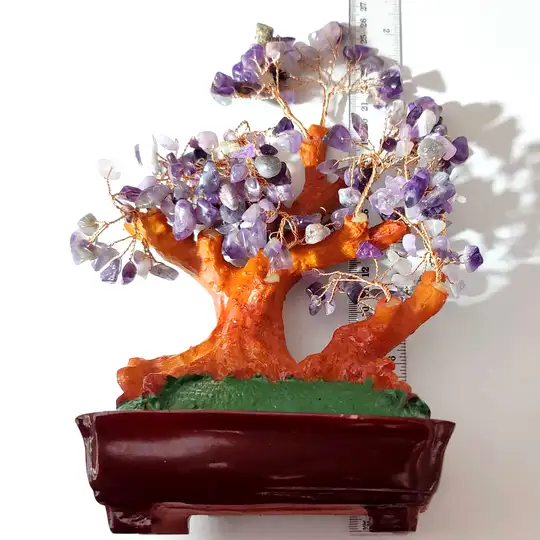 Copac Ametist, piatra spiritualitatii, marime mare 25-27 cm