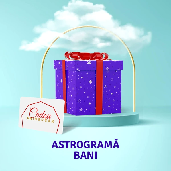 Astrograma previzională pentru bani, format audio 40 minute cu astrologul, livrare pe email