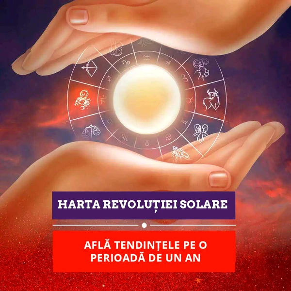 Astrograma aniversara, revolutia solara in format audio cu astrolog profesionist, 30 minute livrare e-mail