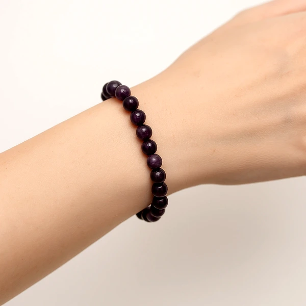 Set bratara Ametist cu felicitare personalizată