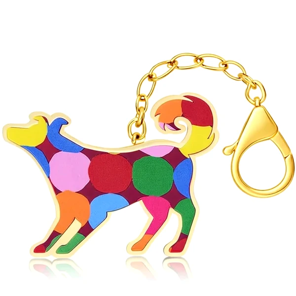 Breloc amuletă zodia Câine 2026