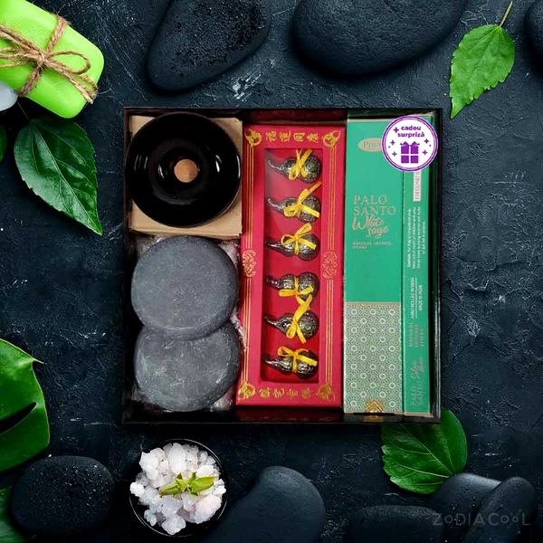 Cadou relaxare feng shui, produse decor și aromaterapie cu spa