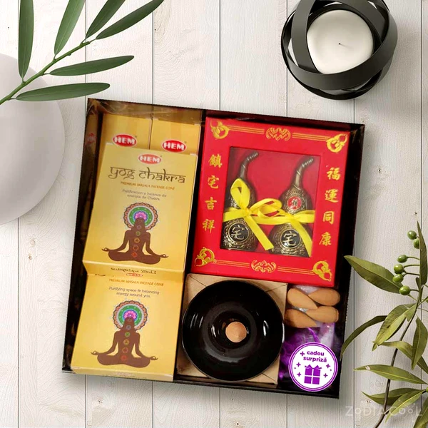 Cadou feng shui sănătate purificare, obiecte decor și aromaterapie