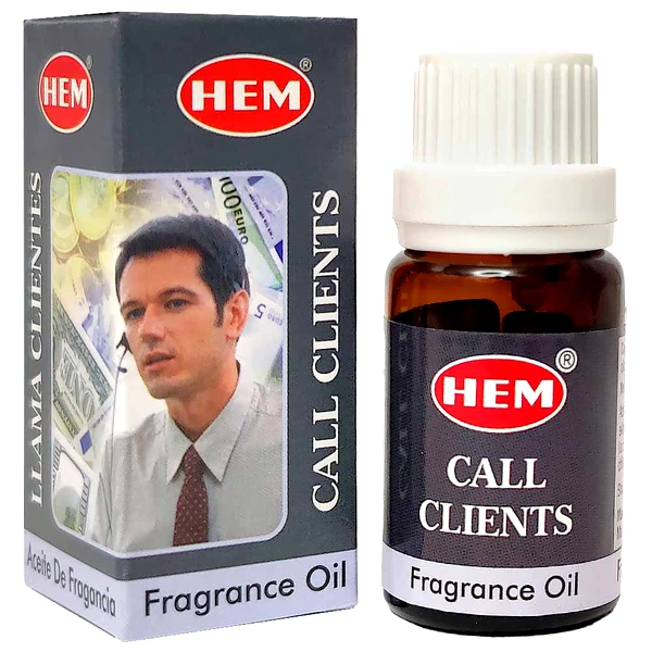 Call Clients Ulei aromaterapie, pentru atragere clienti, gama profesionala Hem Fragrance Oil 10 ml
