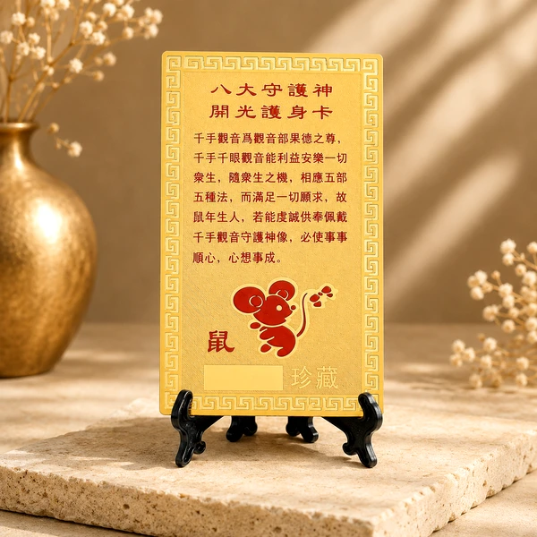 Card Feng Shui Șobolan