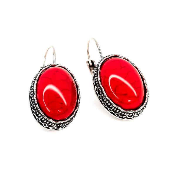 Cercei Jasp roșu