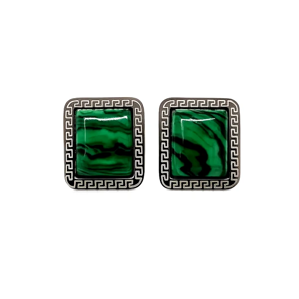 Cercei Malachit pin