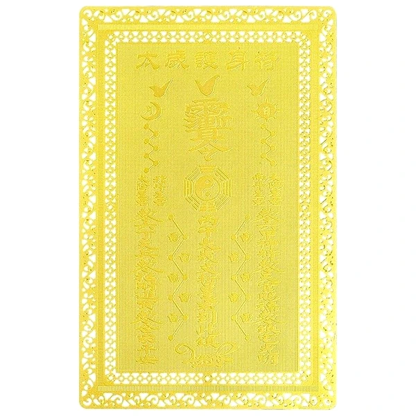Card metalic Feng Shui cu Tai Sui