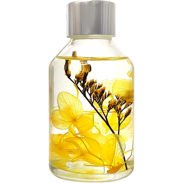 Odorizant camera parfum Flori de Portocal, sticla decor și bețișoare ornamentale, 100 ml
