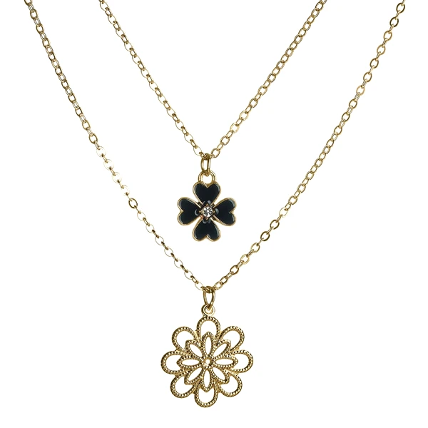 Colier choker dublu