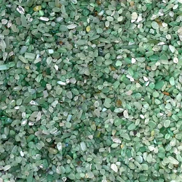 Aventurin spartura decor, pietre semipretioase pentru atragerea norocului, 50 gr verde