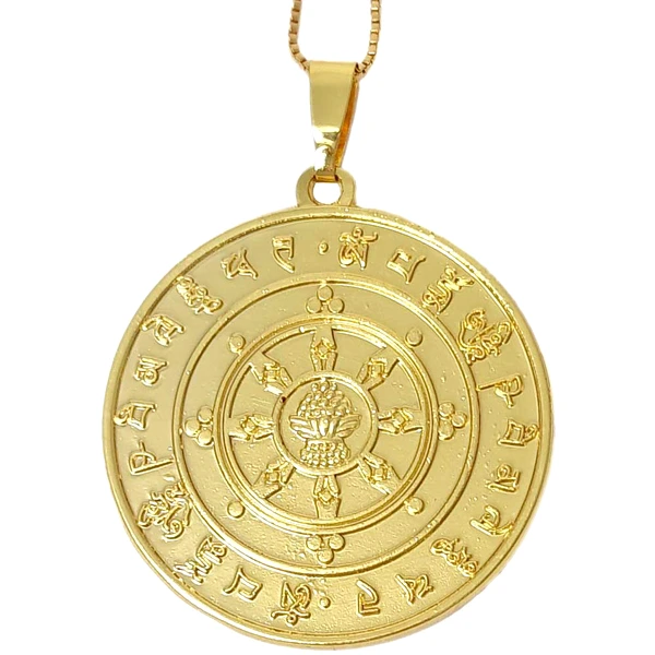 Medalion steaua lui David, talisman pentru indeplinirea dorintelor, lantisor auriu