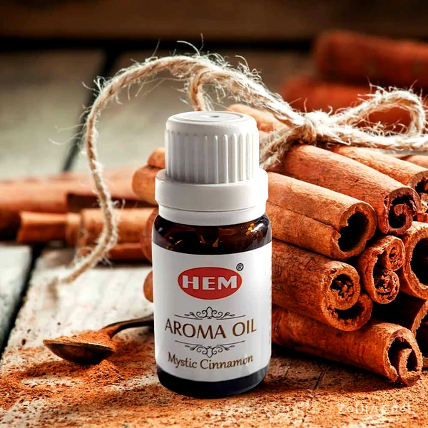 Ulei Scortisoara gama profesionala Hem Cinnamon aromaterapie, aroma condimentat, 10 ml