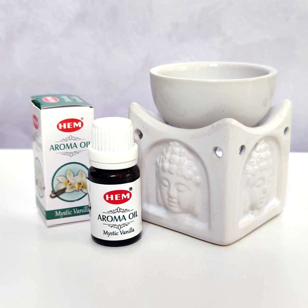 Vanilie ulei aromaterapie, gama profesionala HEM aroma Mystic Vanilla, pentru relaxare si confort, 10 ml