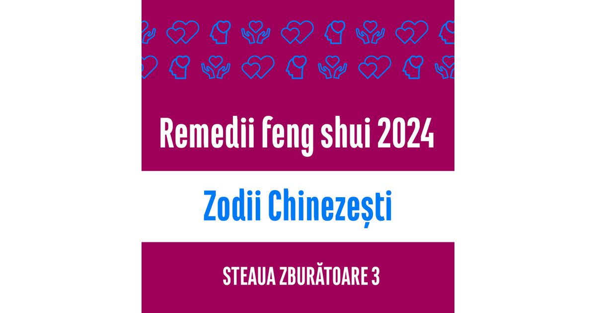Carte remedii feng shui 2023 pentru zodiile chinezesti, Steaua Zburatoare 4 livrare pe email