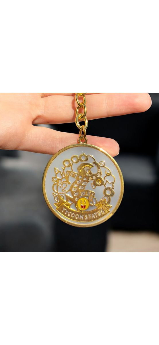 Breloc zodia Maimuta, amuletă pentru bunăstare, metal solid gri de calitate 10.5 cm