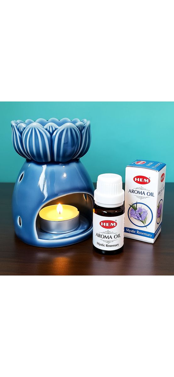Ulei Rozmarin pentru aromaterapie, gama HEM profesional Mistyc Oil Rosemary aroma condimentată, 10 ml