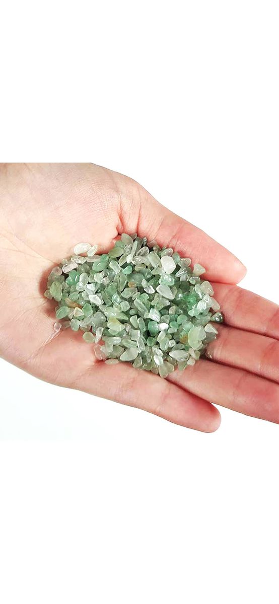 Aventurin spartura decor, pietre semipretioase pentru succes in afaceri, piatra verde 26g