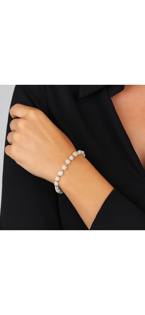 Brățară Piatra Lunii, piatră semiprețioasă, elastic