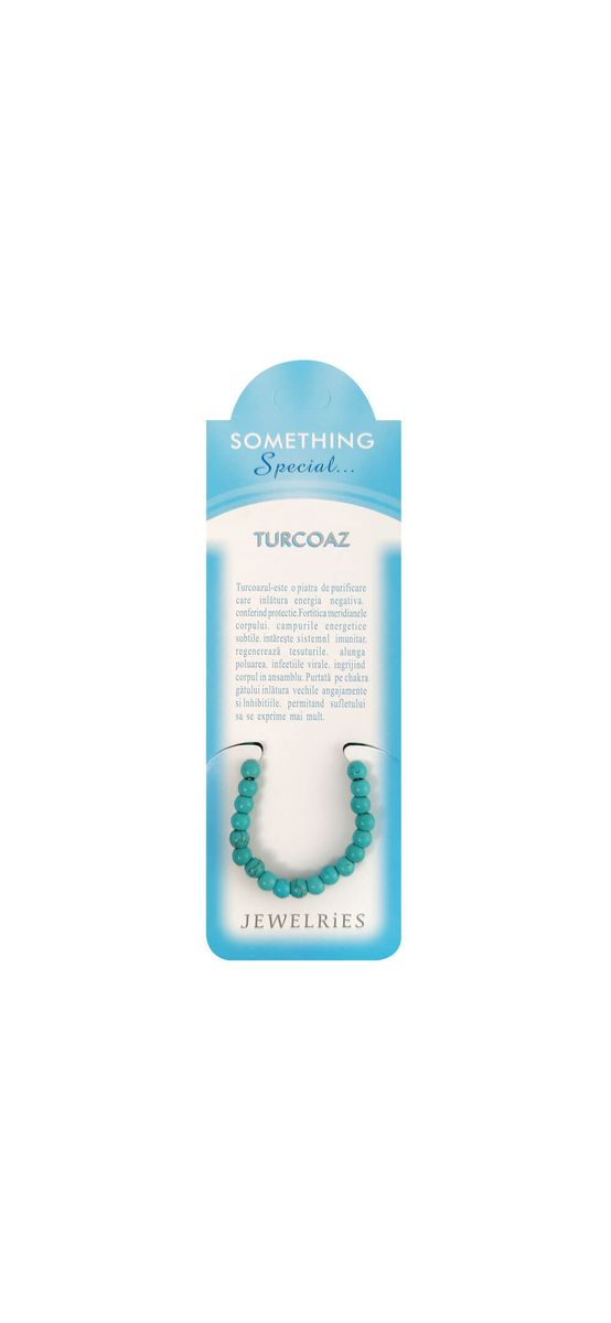 Set bratara Turcoaz cu felicitare personalizata, piatra de protectie si fericire, femei bărbați elastica verde