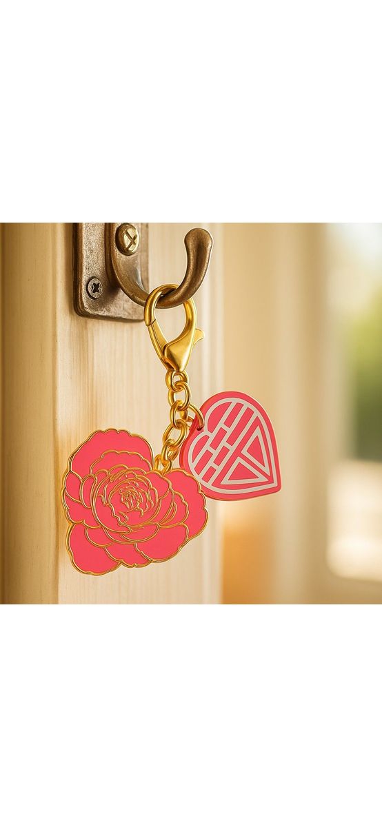 Breloc 2026 cu Dubla Fericire, talismanul iubirii 