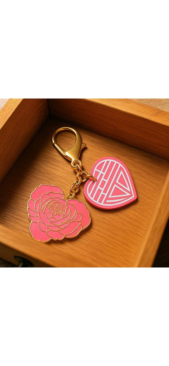 Breloc 2026 cu Dubla Fericire, talismanul iubirii 