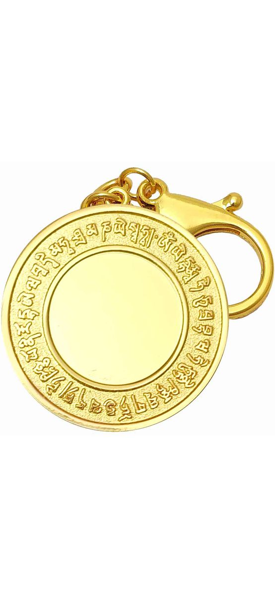 Breloc pentru zodia Șarpe, amuletă feng shui pentru dragoste, metal roz de calitate 10.5 cm