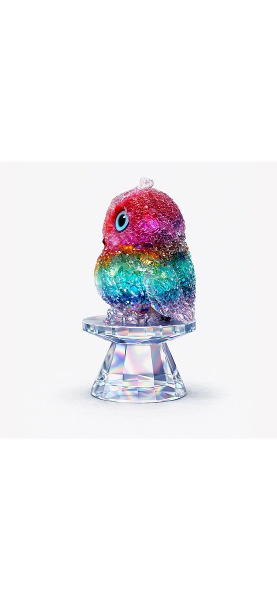 Bufniță pietre semiprețioase 7 chakre, simbol al înțelepciunii