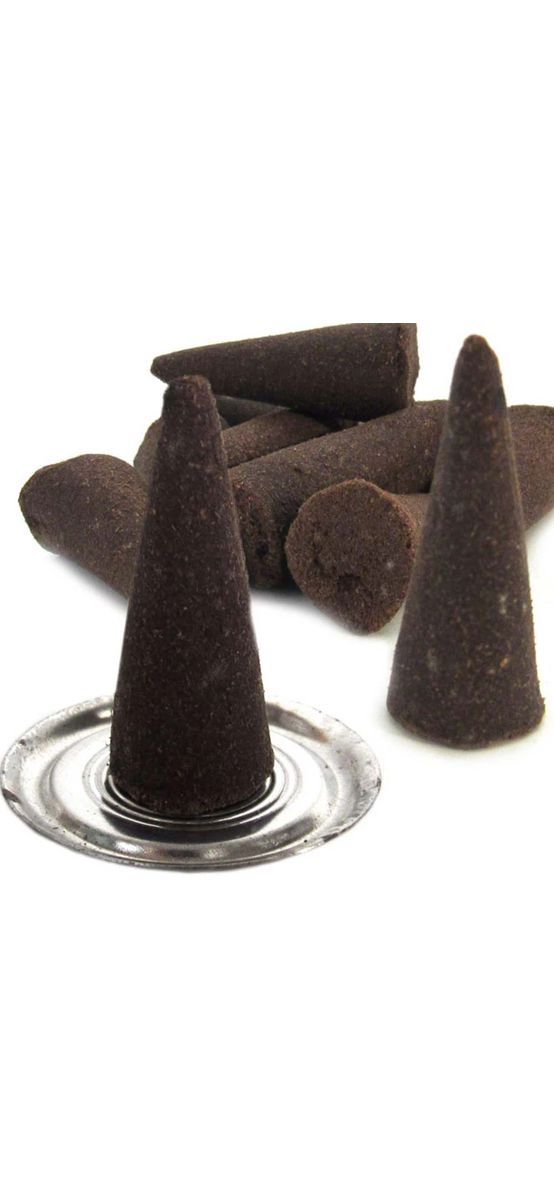 Conuri parfumate Forest, HEM profesional improspatare si parfum de flori de padure aer curat,10 conuri (25g) suport metalic inclus