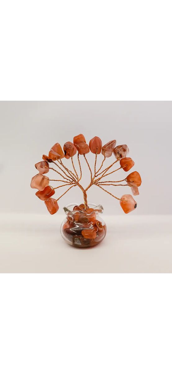 Copăcei din pietre Carneol, piatra energiei, 55 mm