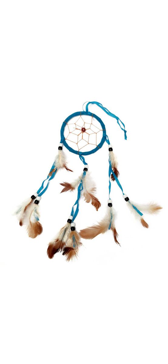 Dream catcher 1 cerc, ornament protectie cosmar, capcana vise diverse culori
