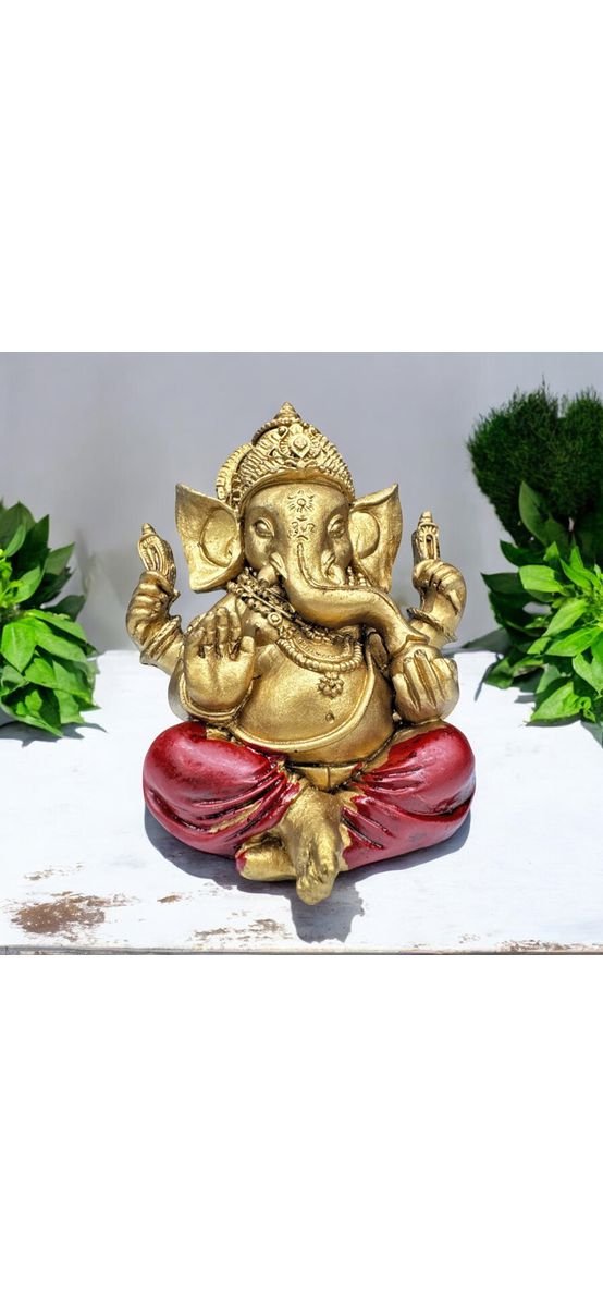 Ganesha, protecția casei, bani și examene . 11 cm