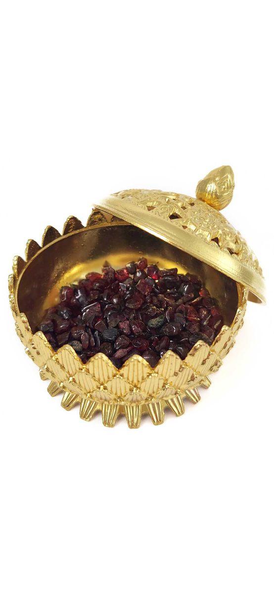 Granat spartura decor, pietre semipretioase pentru indeplinire scopuri si dorinte, rosu visiniu 26g