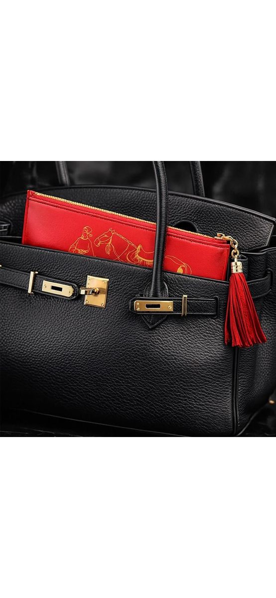 Portofel Calul Tribut 2026, simbol al bogăției, piele PU roșu