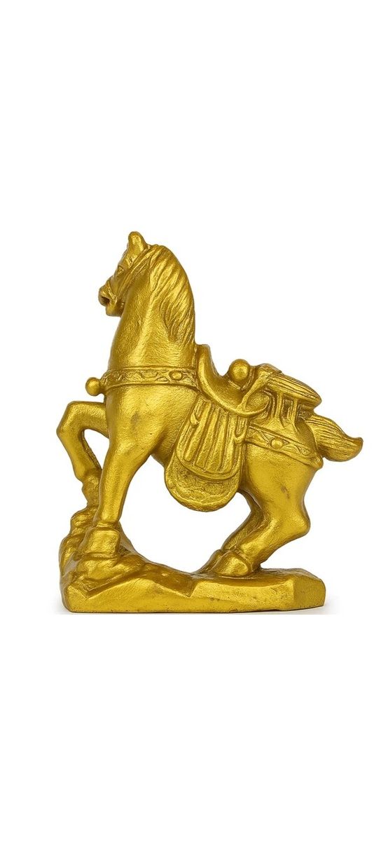 Cal auriu cu muscă, statuetă pentru eleganță și prosperitate 2026