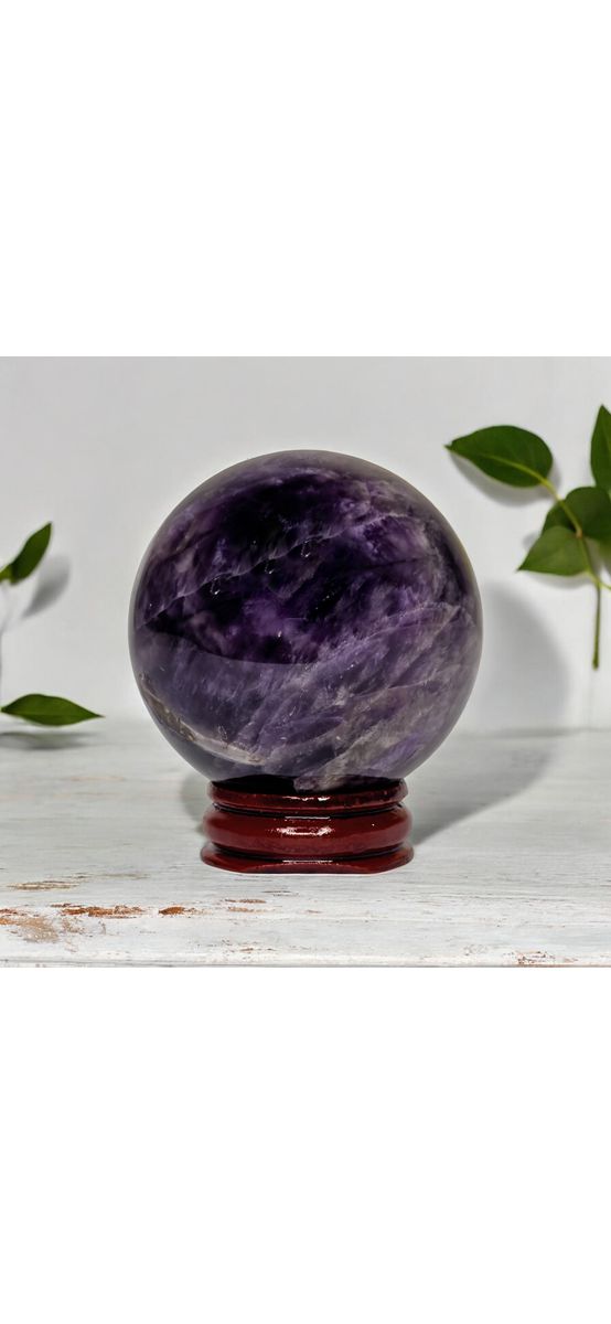 Sfera din ametist, piatra divinității 5-6 cm