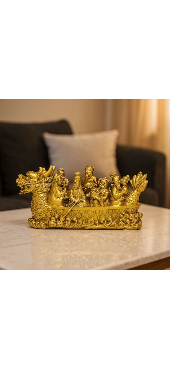 Cei 8 nemuritori, statueta Feng Shui pentru prosperitate