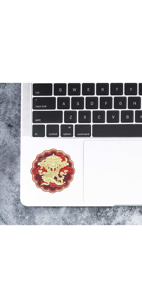 Sticker Amuleta cu Cele Patru Arme ale Regilor Cerești 2025