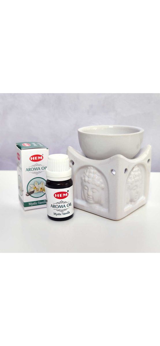 Vanilie ulei aromaterapie, gama profesionala HEM aroma Mystic Vanilla, aroma dulce, 10 ml